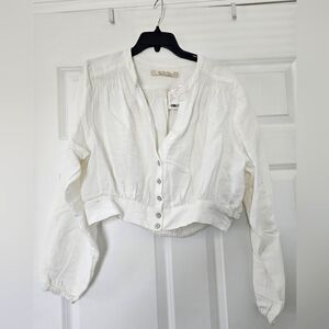NWT Free People White Top